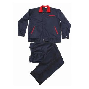 Workwear Uniform White Cotton Safety Electrical Overall