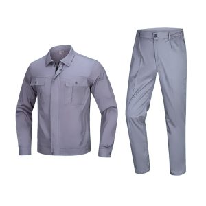 Workwear Uniform White Cotton Safety Work Overall