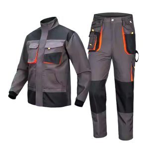 Workwear Uniform White Cotton Safety Work Overall