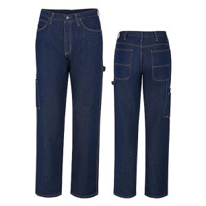 Denim Pants for Men Flame Resistant Cargo Pants Lightweight